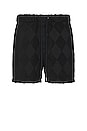 view 1 of 4 Black Diamond Terry Shorts in Black