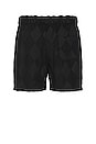 view 2 of 4 Black Diamond Terry Shorts in Black