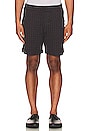view 3 of 4 Nearly Black Porto Waffle Shorts in Nearly Black