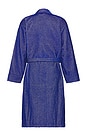 view 2 of 4 Aquatic Pepper Velour Robe in Royal Blue