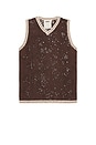 view 3 of 5 Astrea Orion Crochet Vest in Brown