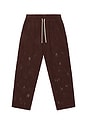 view 1 of 4 Grot Ayora Crochet Pants in Burgundy