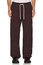 view 3 of 4 Grot Ayora Crochet Pants in Burgundy