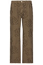view 1 of 6 Emberia Billie Dobby Pants in Grey