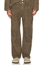 view 4 of 6 Emberia Billie Dobby Pants in Grey