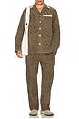 view 6 of 6 Emberia Billie Dobby Pants in Grey