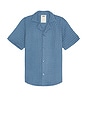 view 1 of 5 Coronet Cuba Waffle Shirt in Blue