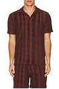 view 4 of 4 Totem Polo Terry Shirt in Brown