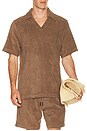 view 1 of 4 CHEMISE SERIF in Brown