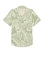 view 1 of 3 Banana Leaf Cuba Terry Shirt in Green