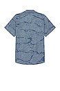 view 2 of 4 Wavy Cuba Terry Shirt in Blue