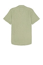 view 2 of 4 Dusty Green Cuba Waffle Shirt in Green