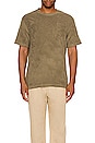 view 3 of 3 Terry Tee in Khaki
