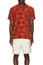 view 4 of 4 Plateau Polo Terry Shirt in Brick