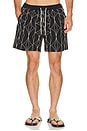 view 1 of 5 SHORT DE BAIN ARKO in Black