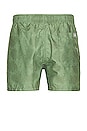 view 2 of 3 Blurry Crown Swim Shorts in Green