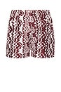 view 2 of 5 Ruby Verve Swim Shorts in Red