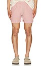 view 3 of 4 Blush Nylon Swim Shorts in Pink