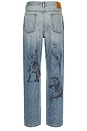 view 2 of 5 Better Days Straight Leg Jeans in Washed Denim