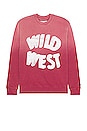 view 1 of 4 Wild West Sweater in Burgundy