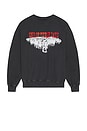 view 1 of 4 Stampede Crew Neck Sweatshirt in Washed Black