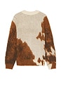 view 2 of 3 Horse Knit Cardigan in Brown