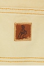 view 3 of 7 Just Like It Began Painters Pant All Over Artwork in Worn Tan