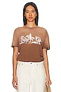 view 1 of 4 Goodbye, Goodbye Tee in Mustang Brown