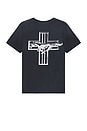 view 1 of 3 Mustang Cross Tee in Washed Black