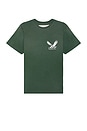 view 2 of 3 Screaming Eagle Tee in Washed Forest Green
