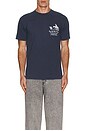 view 3 of 4 X Fwrd The City Of Angels Tee in Navy