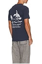 view 4 of 4 X Fwrd The City Of Angels Tee in Navy