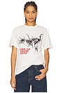 view 1 of 4 Long Horn T-Shirt in Bone