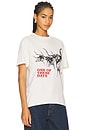 view 2 of 4 Long Horn T-Shirt in Bone