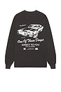 view 1 of 4 Tire Service Long Sleeve Tee in Washed Black