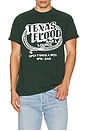 view 1 of 4 TEXAS FLOOD Tシャツ in Washed Forest Green