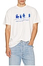 view 3 of 4 Team Logo Tee in Bone