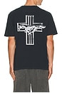 view 1 of 4 Mustang Cross Tee in Hard Washed Black