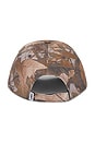 view 2 of 2 Outline Pigment 6 Panel Velcro Back Hat in Fence Camo Multi