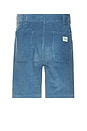 view 2 of 4 Reed Corduroy Utility Short in Coronet Blue