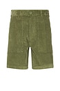 view 1 of 4 Reed Corduroy Utility Short in Light Army