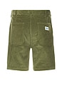 view 2 of 4 Reed Corduroy Utility Short in Light Army