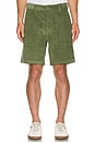 view 4 of 4 Reed Corduroy Utility Short in Light Army