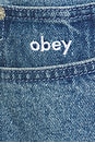 view 3 of 4 SHORTS JEANS LARGOS BIGWIG in Light Indigo
