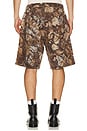 view 2 of 5 Bigwig Baggy Denim Short in Fence Camo
