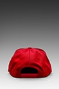 view 3 of 3 The City Snapback Hat in Burgundy