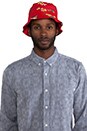 view 2 of 4 Sativa Floral Bucket Hat in Red