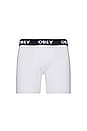view 2 of 3 Established Works 2 Pack Boxer Briefs in White