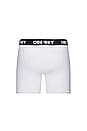 view 3 of 3 Established Works 2 Pack Boxer Briefs in White