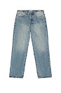 view 5 of 5 VAQUEROS DENIM CLASSIC BAGGY in Heavy Vintage Light Indigo